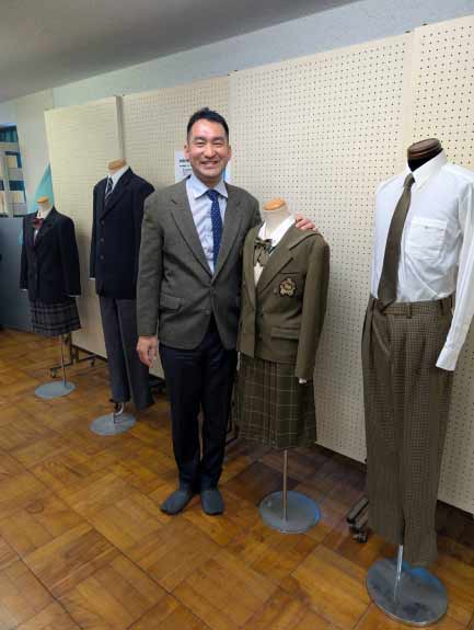 埼玉県立飯能南高等学校　廃校舎イベント 制服 南高制服　山本寛斎