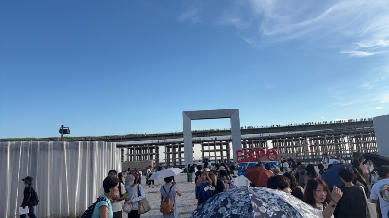 大阪万博 噴水