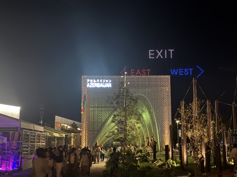 大阪万博　ドローンショー