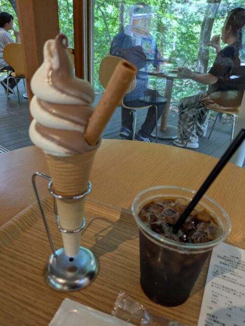 四万甌穴群カフェ